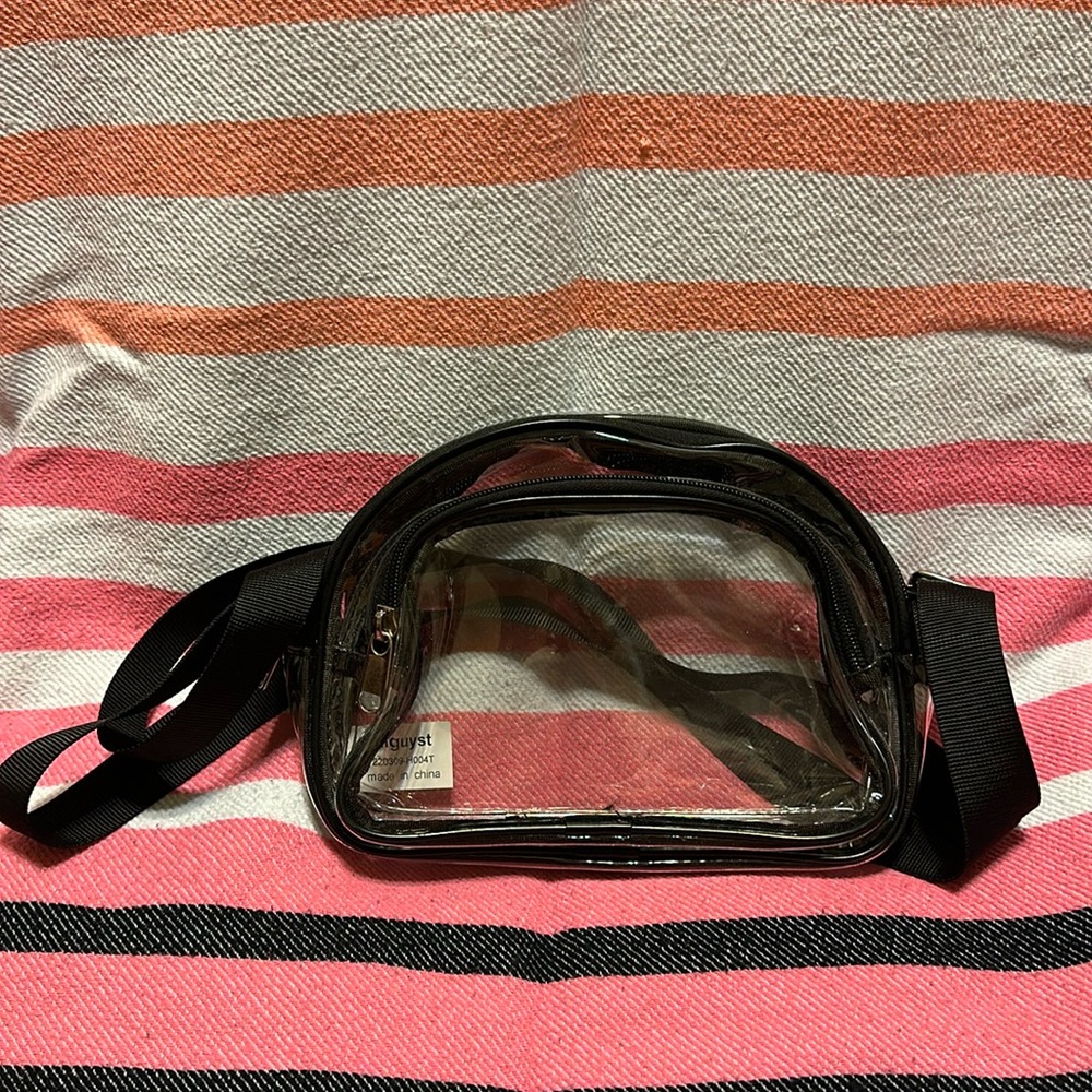 Clear crossbody bag